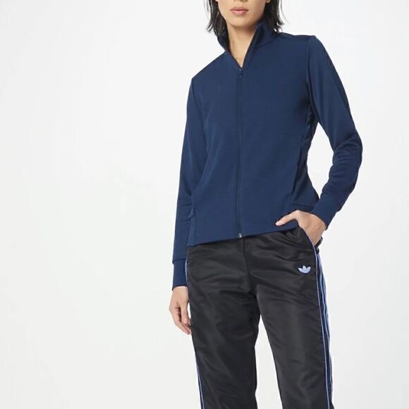 Adidas jacket Womens Medium Textured Full Zip - Picture 1 of 10